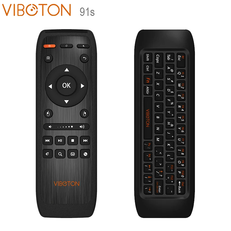 Viboton KB 91s 2 4G мини беспроводная клавиатура Air Mouse с ИК обучением для ПК IPTV плеер H96 X96