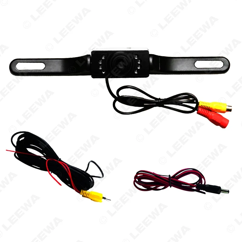 Автомобильная парковочная система FEELDO номерной знак камера заднего вида с ИК