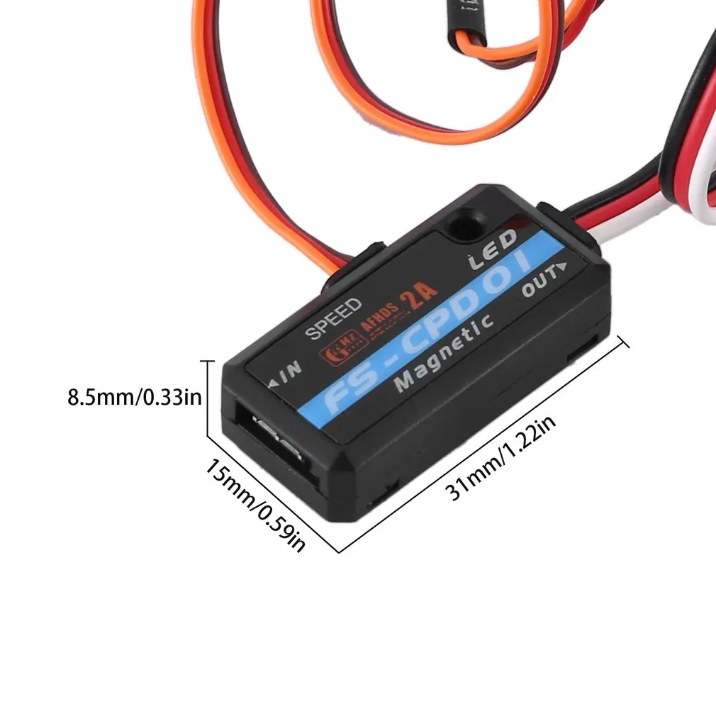 

FlySky Lightweight Durable FS-CPD01 RPM Telemetry [magnetic] Module Fine Workmanship Good Performance