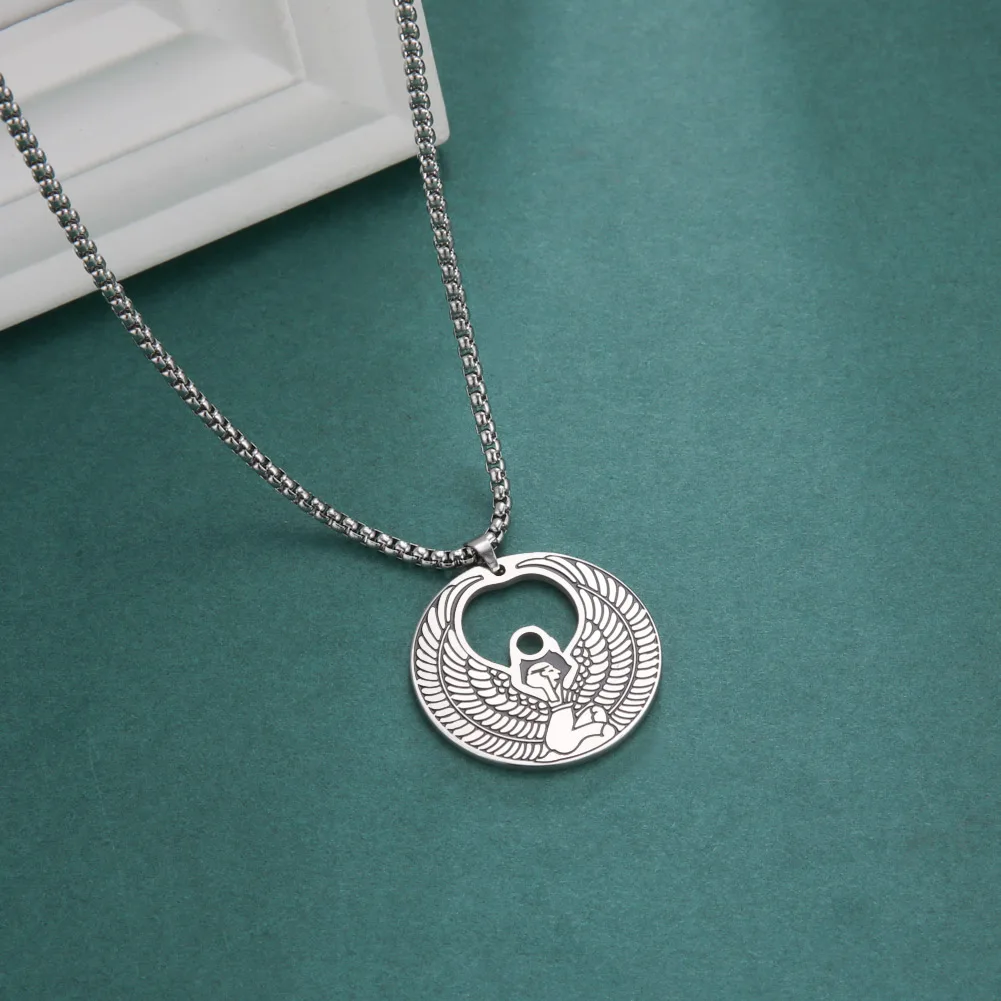 Dawapara Etyptian подвеска-амулет для богини Исиды полые Винтажные Украшения из