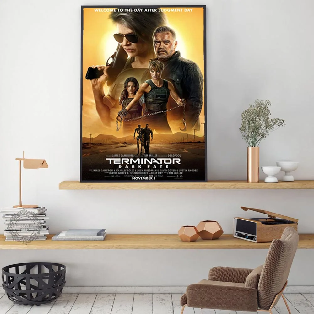 Художественный декор Терминатор темная Fate Классическая серия фильмов Арнольд