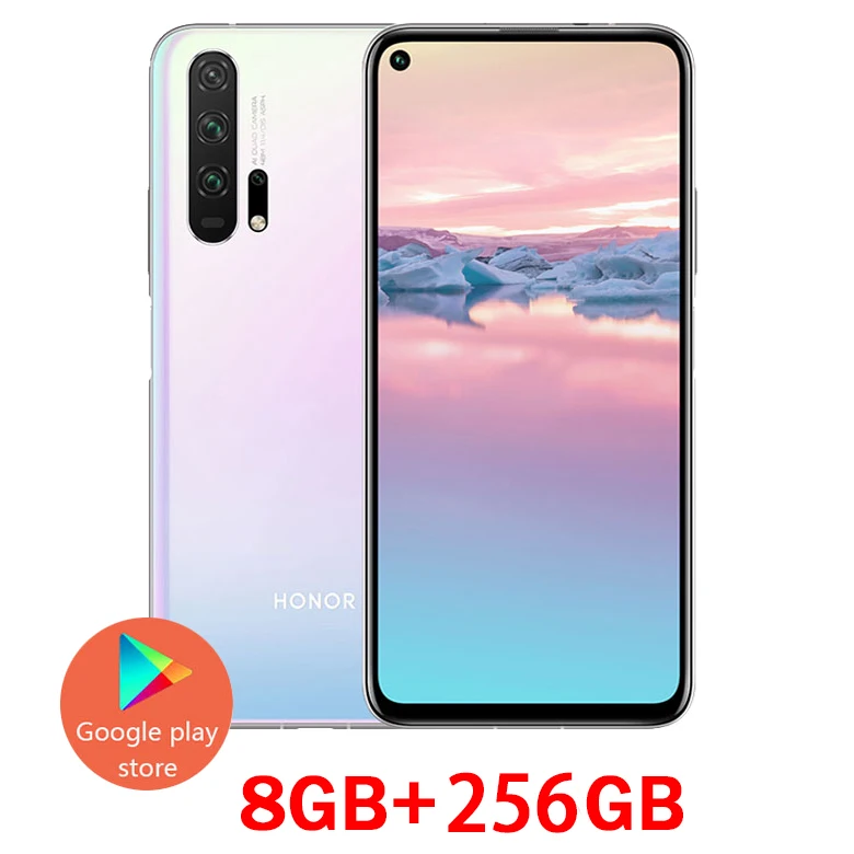 8GB 256GB White HONOR 20 PRO, смартфон, 6,26 дюймов, Kirin 980, четыре ядра, 8 Гб ram, 128 ГБ rom, 4000 мАч, мобильный телефон - Цвет: 8GB 256GB White
