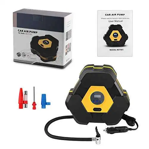 

Digital Tire Inflator 12v Tire Pump Air Compressor for Car Bicycle Motorcycle