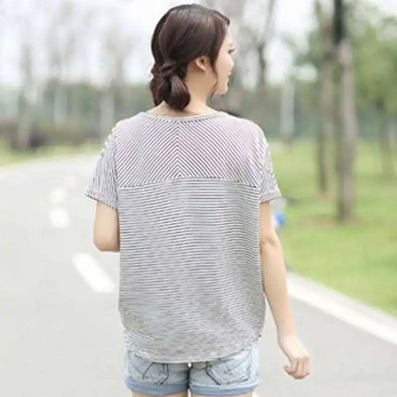 

Summer 2020 short sleeve t shirt Women Top Garment Red