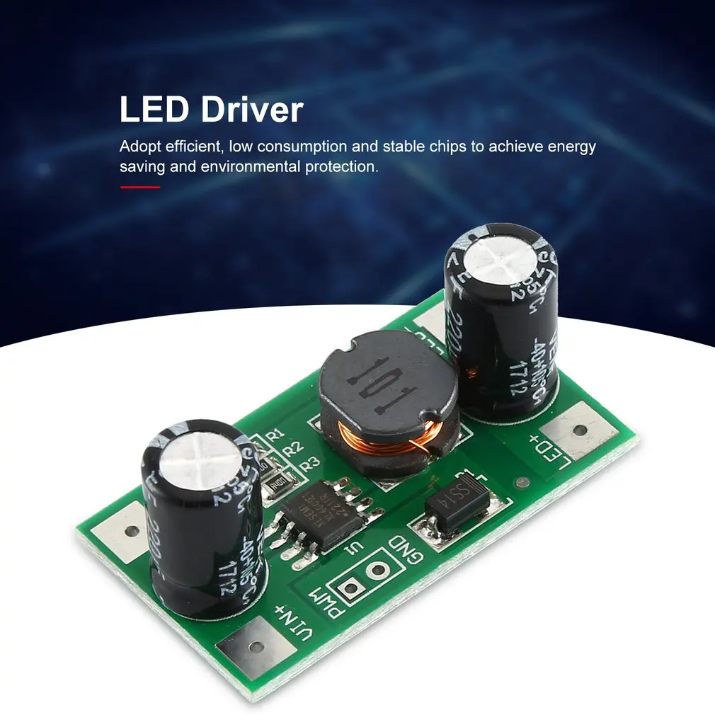 3W/2W LED Driver 700mA PWM Dimming Input 5-35V DC-DC Constant Current Module Buck Power Supply for Arduino | Инструменты