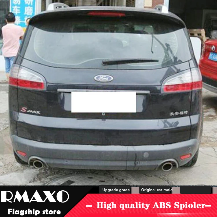 

Спойлер для Ford S-MAX 2013-2016 S-MAX, высококачественный АБС-пластик, цветной задний спойлер