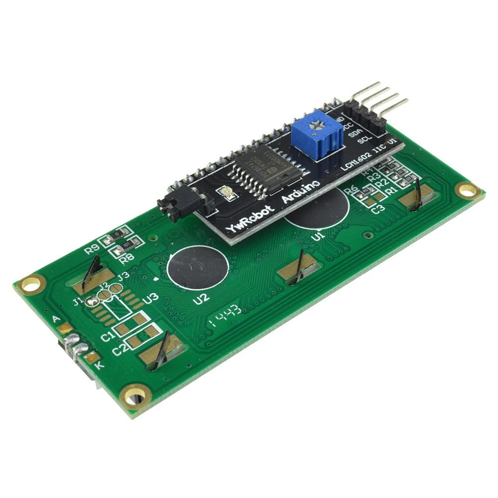 IIC TWI ie2c серийный интерфейс 1602 16X2 символьный ЖК дисплей модуль поддерживает с