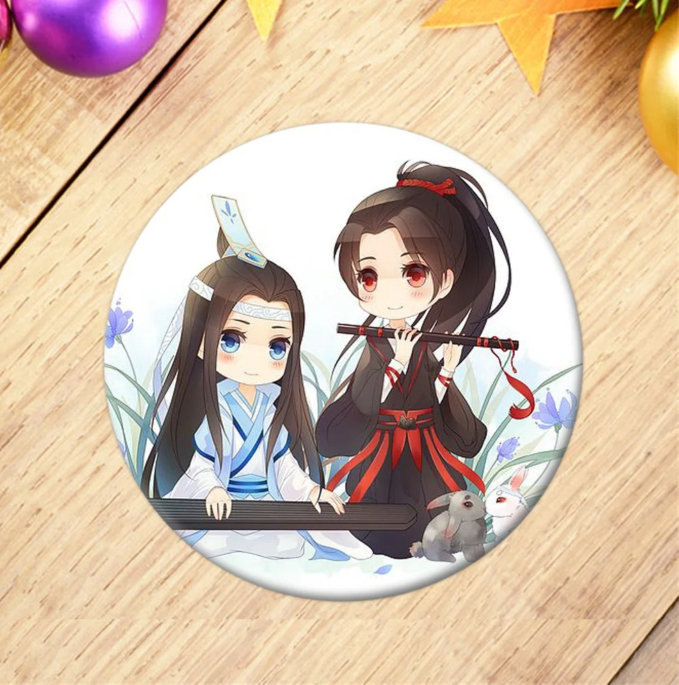 Значок для косплея аниме МО дао цу Ши мультяшная фигура Чжу булавка