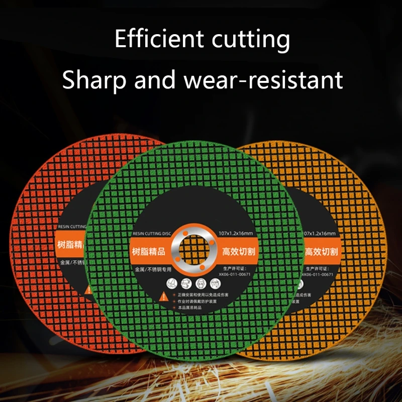 

4.2 Inch Angle Grinder Cutting Blade Saw Disc for Metal Stainless Steel Cutter Hand Grinding Wheel Polishing Blade 69HF