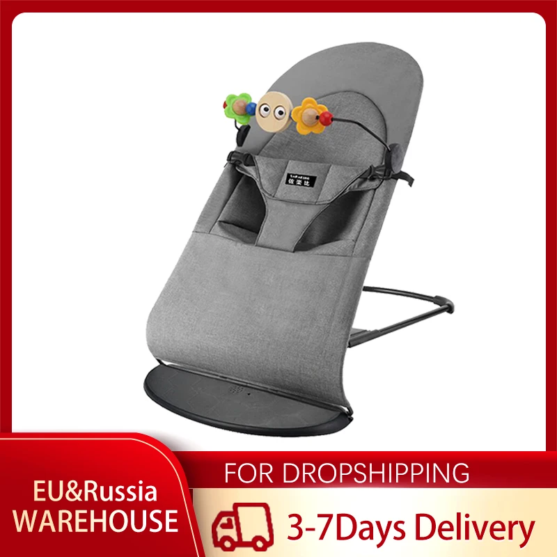 Кресло-качалка для малышей 0-3 лет удобное кресло-качалка новорожденных с