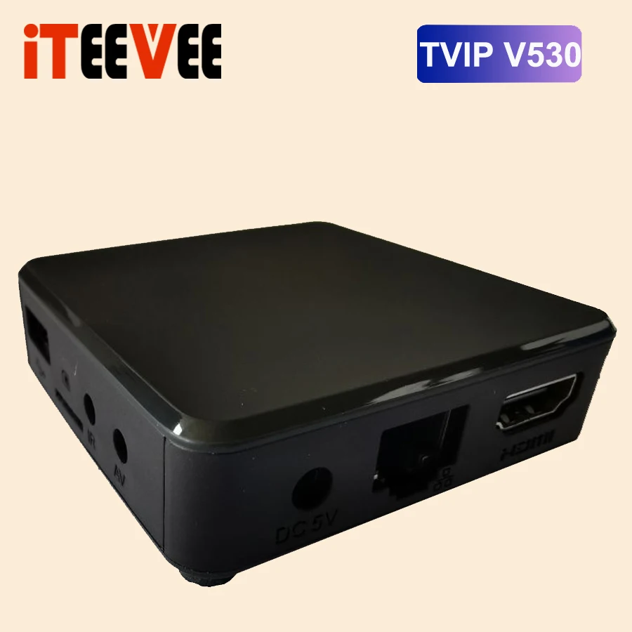1 шт. TV IP V530 Linux BOX для i-p-tv 530 Amlogic S905W четырехъядерный Гб ram 8 rom tv ip box | Электроника