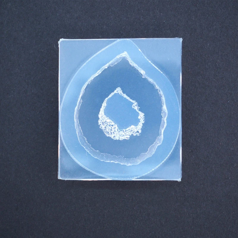 

Crystal Quartz Rock Cluster Gem Silicone Mold Resin Jewelry Pendant Decor Craft