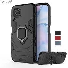 For Huawei Nova 7i Case TPU Magnetic Ring Holder Armor Back Cover For Huawei Nova 7i Phone Bumper Case For Huawei Nova 7i Case