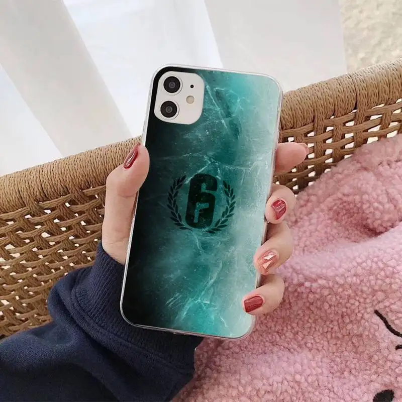 Чехол R6 для iphone 13 8 7 6S Plus X 5S SE 2020 XR 11 12 mini pro XS MAX | Мобильные телефоны и аксессуары