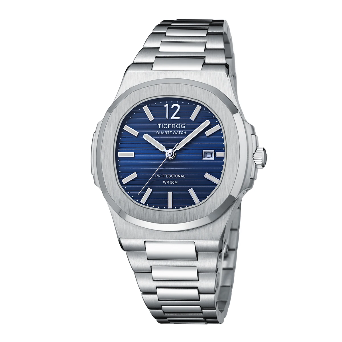 

2022 Top Brand Men Watch Luxury Sports Quartz Watches Full Steel 50M Waterproof Chronograph Wirstwatch for Men Relogio Masculino