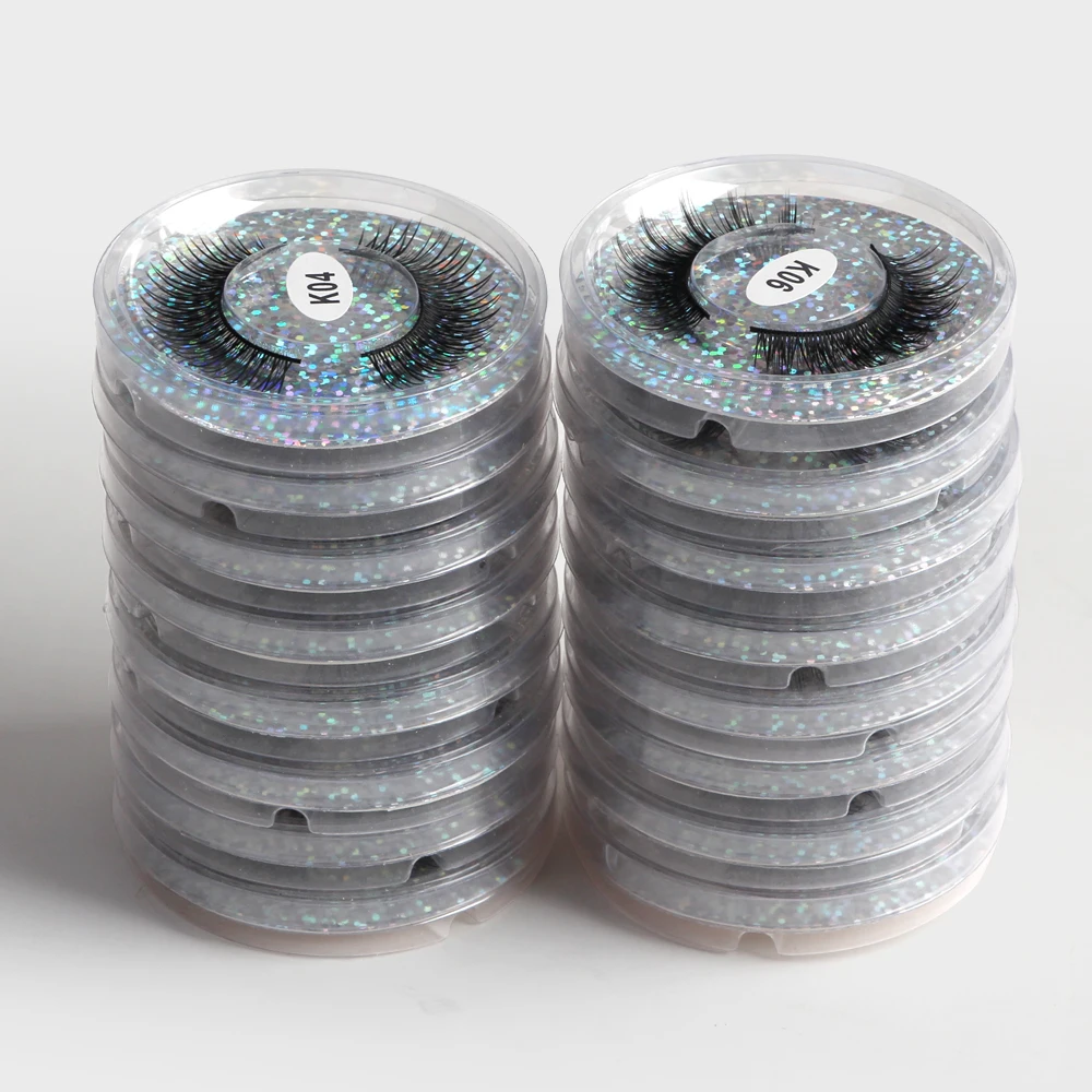 

12/24/36/48/60 Pairs 3D Mink Lashes Mink False Eyelashes Wispy Fake Lashes Natural Makeup Extension Lashes Wholesale In Bulk