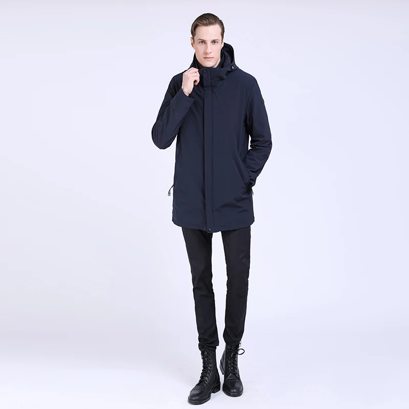 Новинка 2020 мужское весеннее пальто TALIFECK деловые повседневные парки