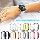 Защитный чехол из поликарбоната для Fitbit Versa 3 Band, водонепроницаемый чехол для часов, Защита экрана для Fitbit Sense, бампер