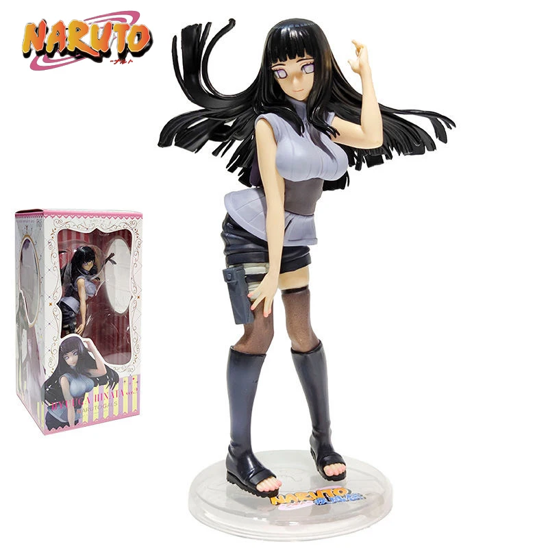 Экшн-фигурка Naruto Shippuden Byakugan Hinata Hyuga Аниме Модель Статуэтка из ПВХ коллекционные