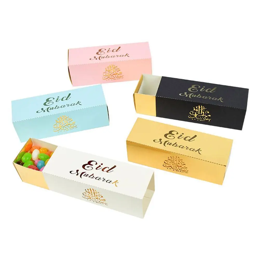 

2021 Eid Mubarak Candy Box Eid Mubarak Decor Ramadan Decorations For Home Islam Muslim Party Supplies Kareem Gift Favor Box