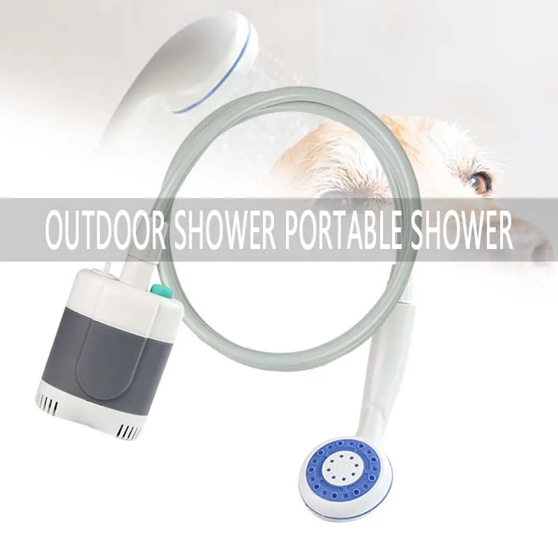 Переносной походный душ перезаряжаемый насос для купания ручная душевая мойка