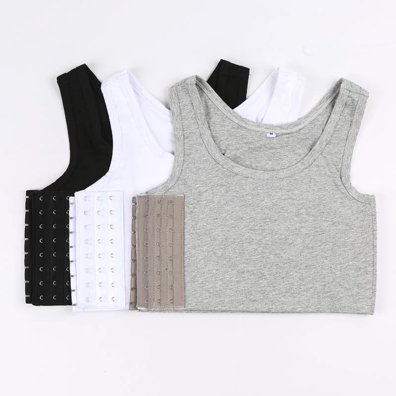 Chest Breast Binder for Big Boobs Trans Tomboy Les Short Strengthen Bandage Short Shaper Undershirt Women Cosplay Vest Tank Tops