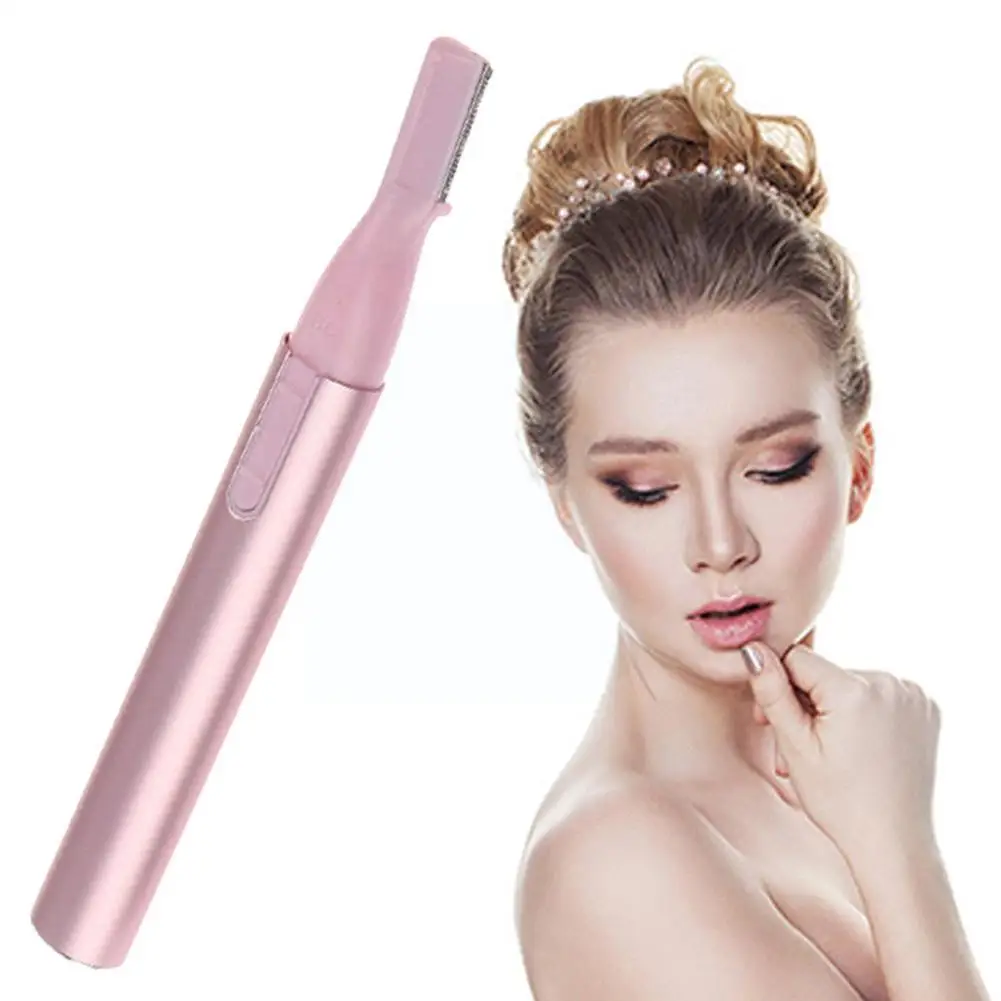 

New Electric Eyebrow Trimmer Portable Women's Portable Clippers Removal Hair Shaving Eyebrow Trimmer Mini Eyebrow Kni G2v4