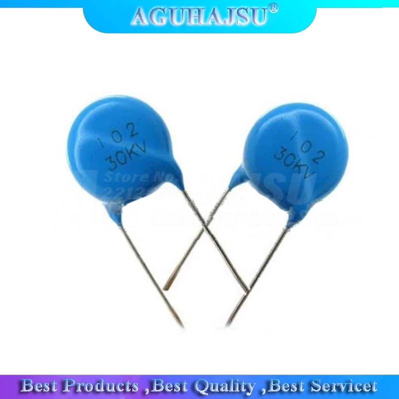 

1pc 30KV 1000PF 1NF 102 High Voltage Ceramic Capacitor