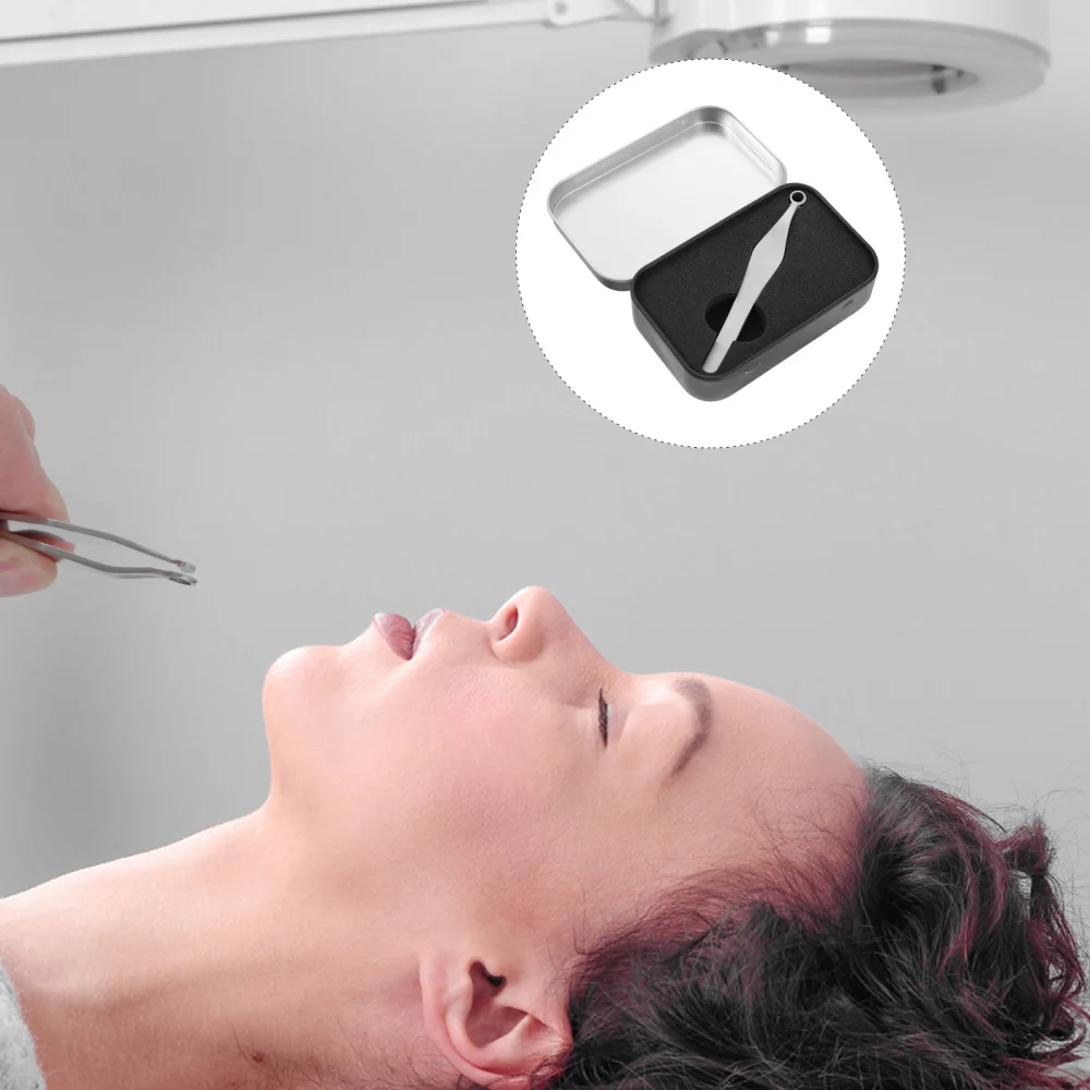 

Stainless Steel Nasal Hair Round Head Nasal Hair Clip Trimming Tool