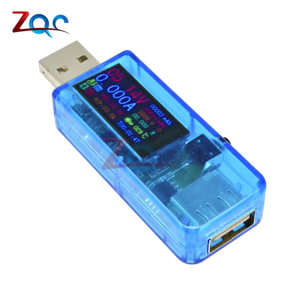 14/24 в 1 QC3.0 2,0 USB тестер постоянного тока цифровой вольтметр измеритель тока Амперметр детектор монитор Индикатор питания зарядное устройство