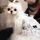 Чихуахуа йоркширского терьера щенок маленькая собака платье юбка-пачка милый Женский Собака Одежда для питомцев своего померанского шпица пуделя, шнауцер, костюм