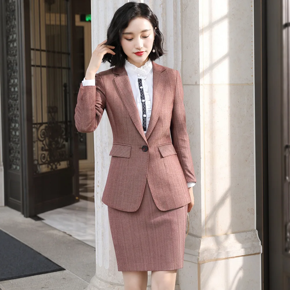 Женский костюм высокое качество офисные брюки Блейзер элегантная официальная