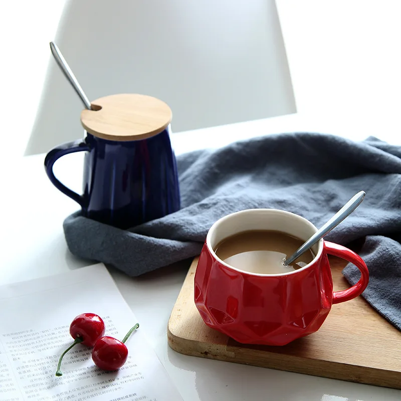 Керамическая кофейная кружка 300 мл креативная Рождественская чашка подарок для