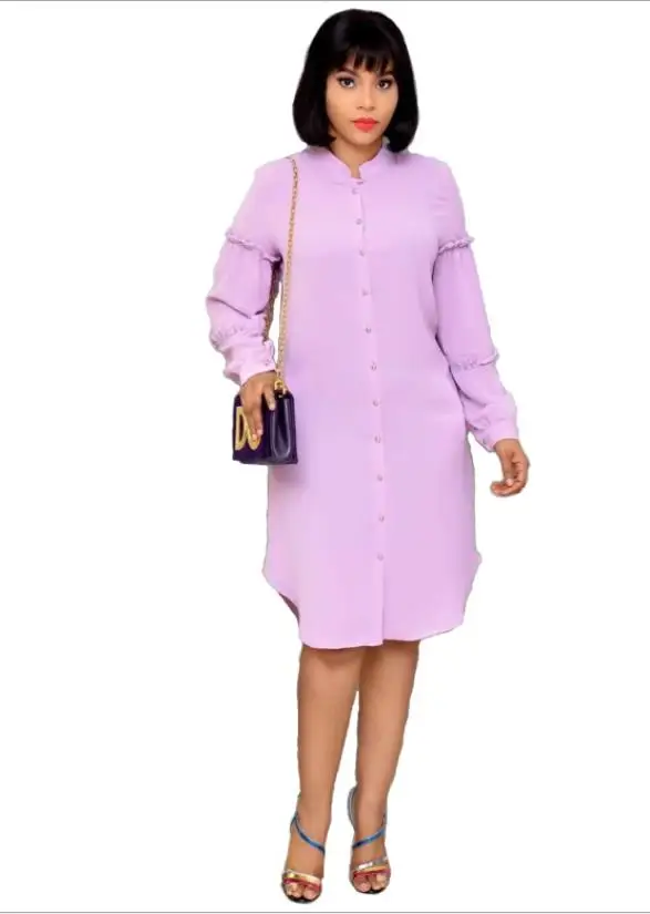 Женское платье в африканском стиле лето осень рубашки платья для женщин