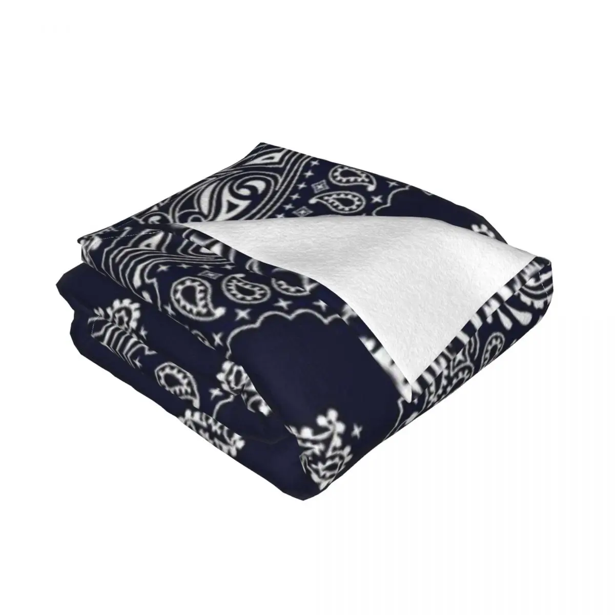 Bandana-Manta azul marino para cama, edredones a cuadros para sof&aacute;, manta de verano para camas-2