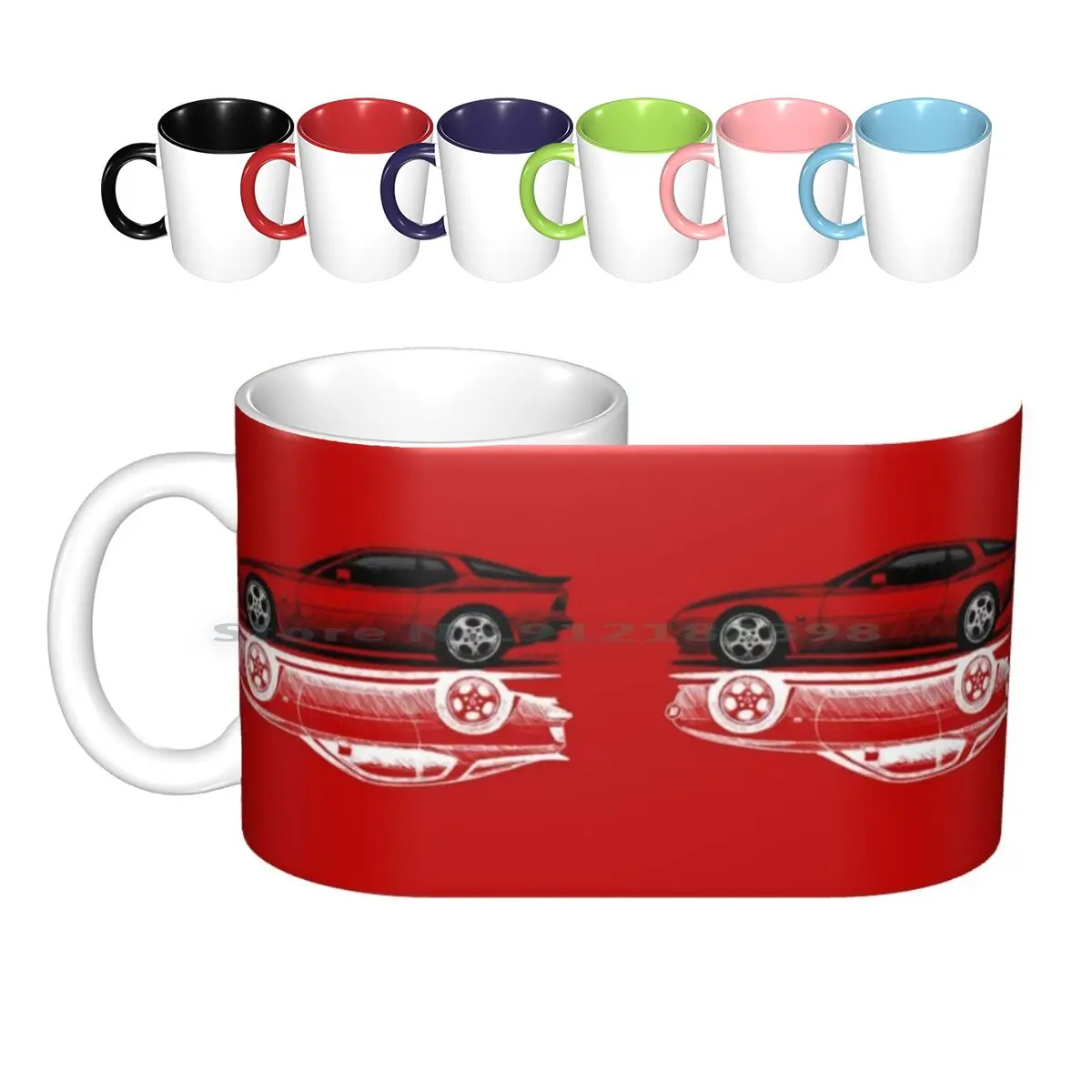 

Classic German Sports Car Ceramic Mugs Coffee Cups Milk Tea Mug 944 Jaagdesign Car Sportscar Goseantonio Sports Jaag Creative