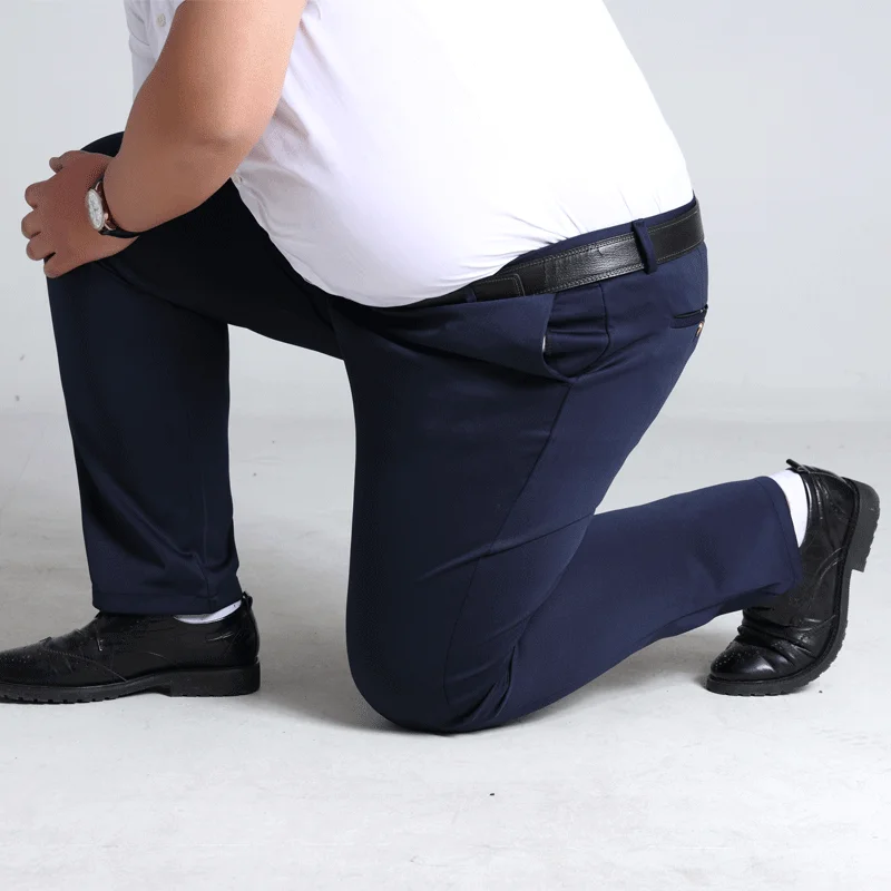 

Large Size Men's Clothes Casual Trousers Men Pant Coverall Enlarge Men's Trousers Hombre Streetwear Solid Masculino 29-52 36 34
