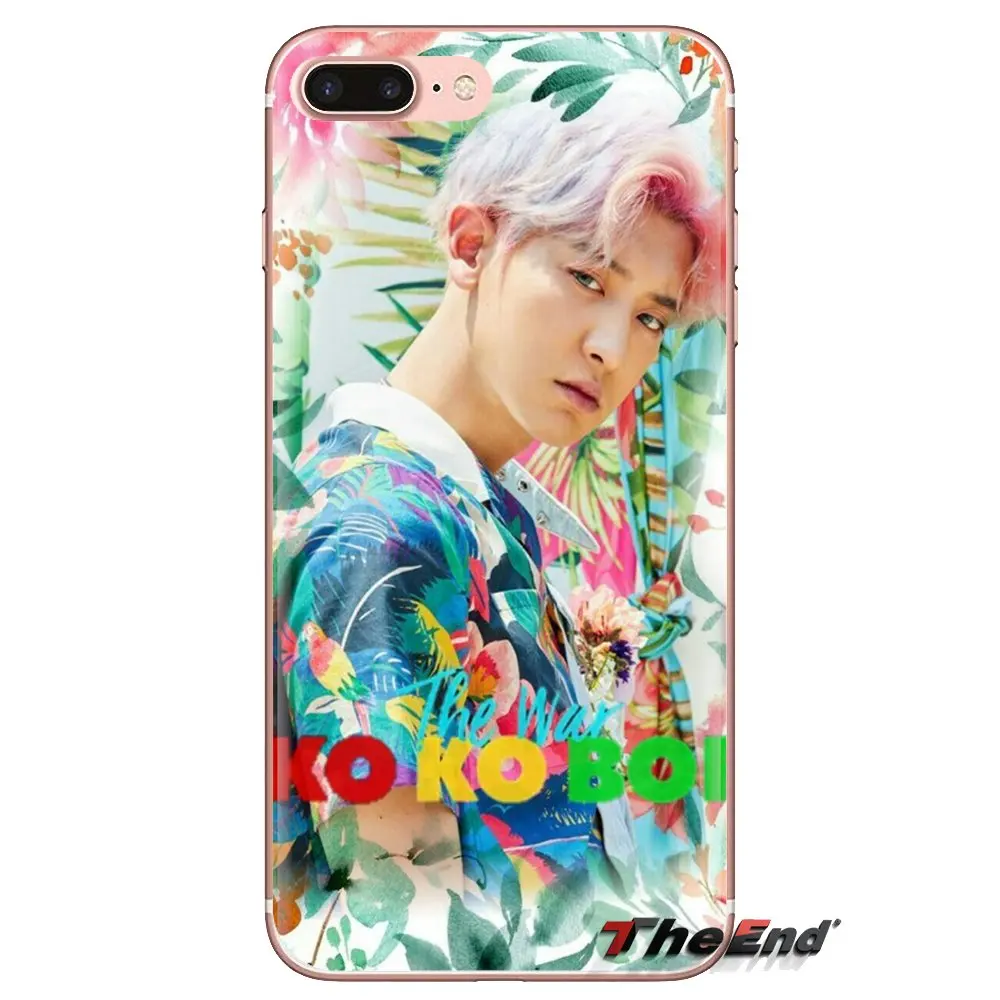 Горячая продажа поп exo Lucky een для Xiaomi Redmi 4A S2 Note 3 3S 4 4X5 Plus 6 7 6A Pro Pocophone F1 мягкие