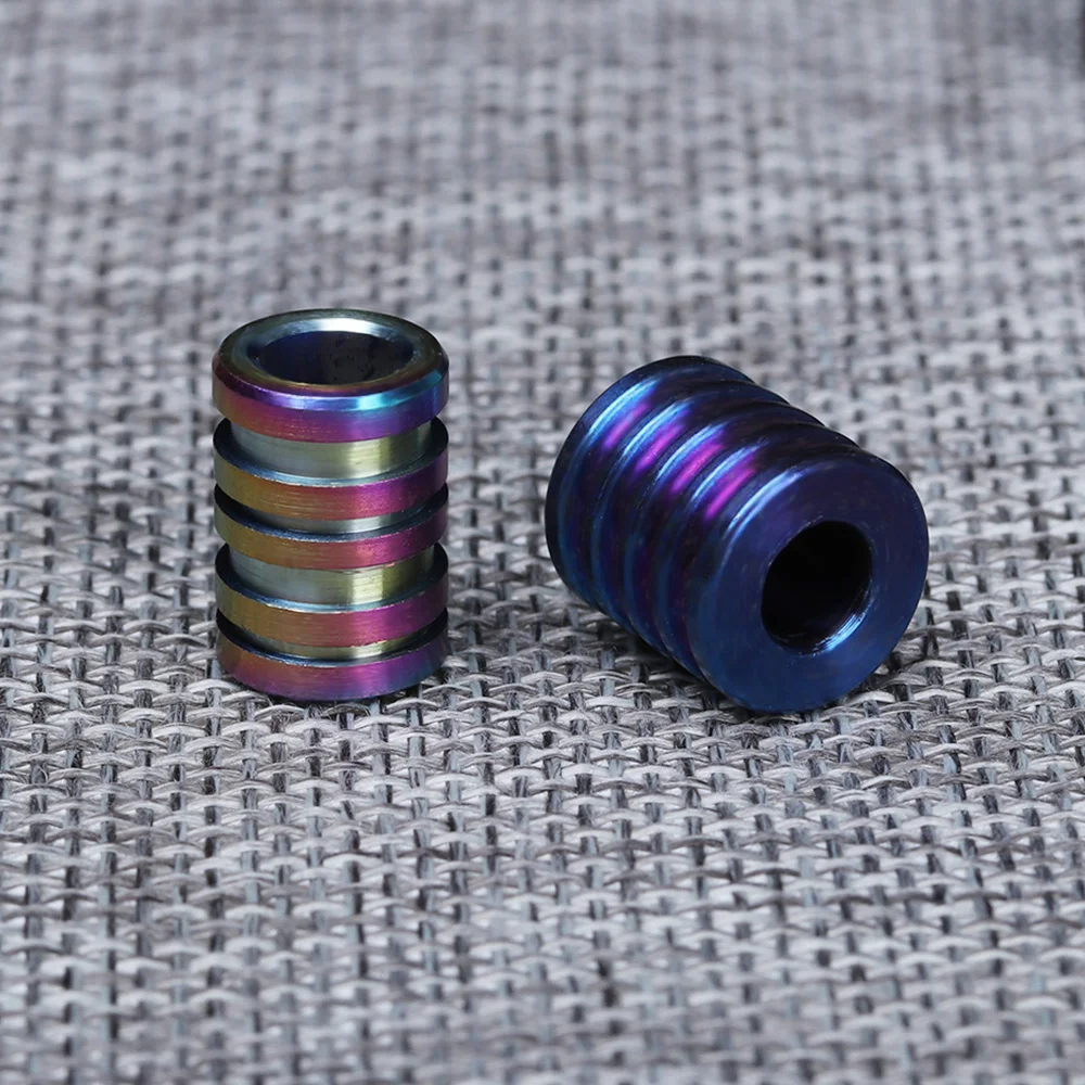 1 шт. титановый сплав/нержавеющая сталь TC4 нож с бусинами веревка для ремешка