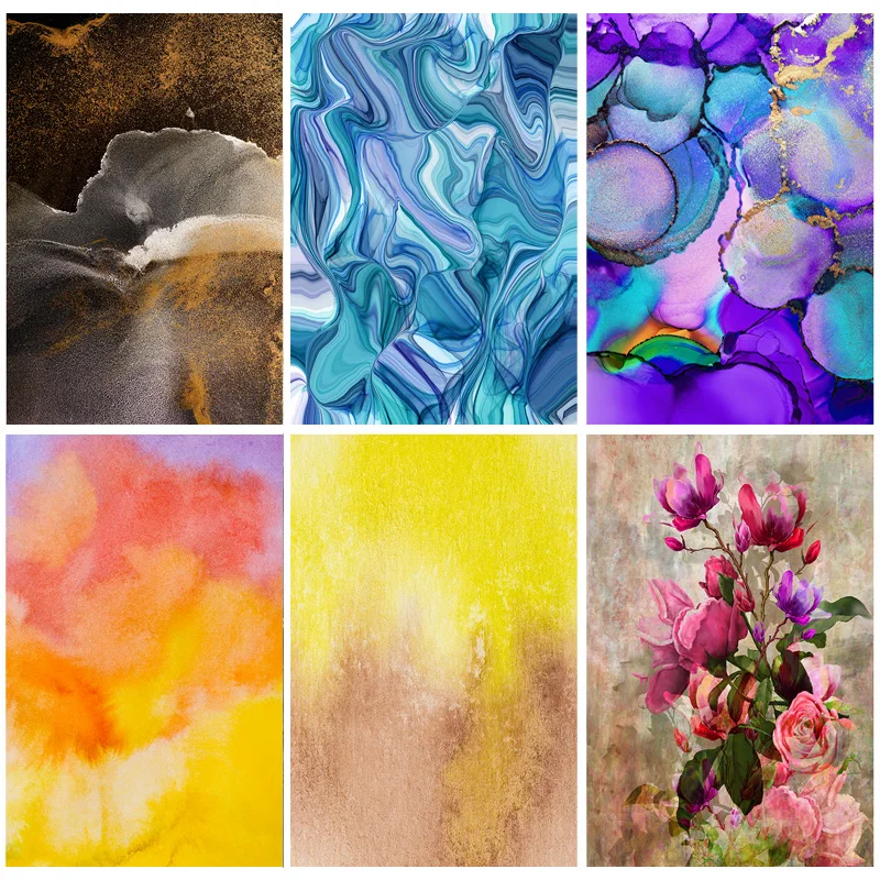 

SHUOZHIKE Vinyl Custom Photography Backdrops Props Marble Gradient Painted Photo Studio Background 201011FSH-01