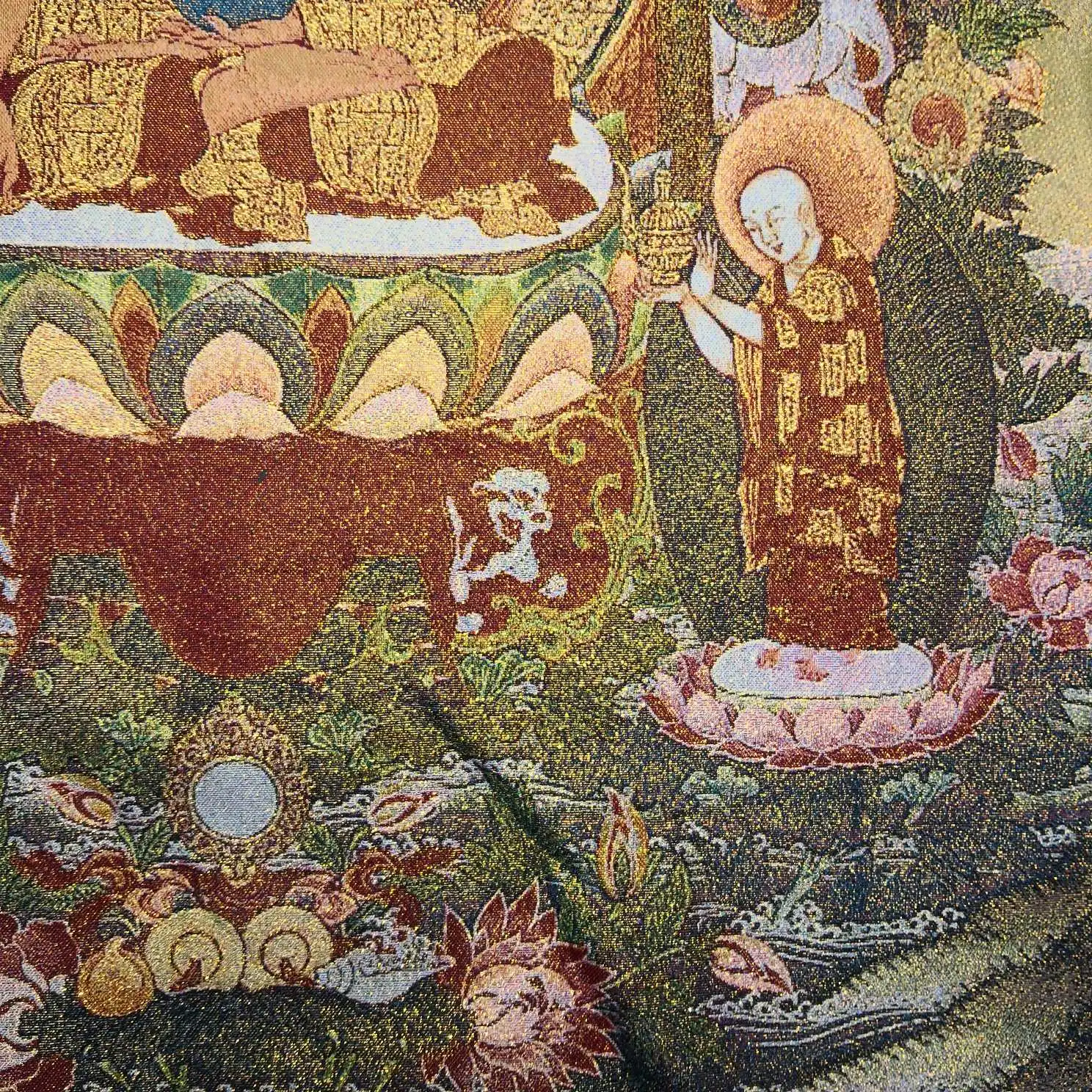 

Tibetan Buddha Thangka Pharmacist Buddha