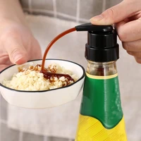 1 set innovative dispensing pump rotatable lock cover abs detachable lock down design oyster sauce pump head for daily use