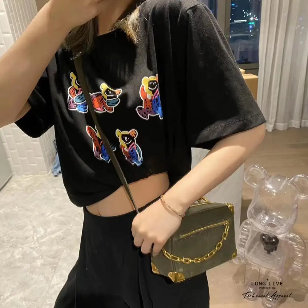 

Women cute chain rivet box bag ladies army green canvas designer bag crossbody messenger bag 2020 autumn winter new