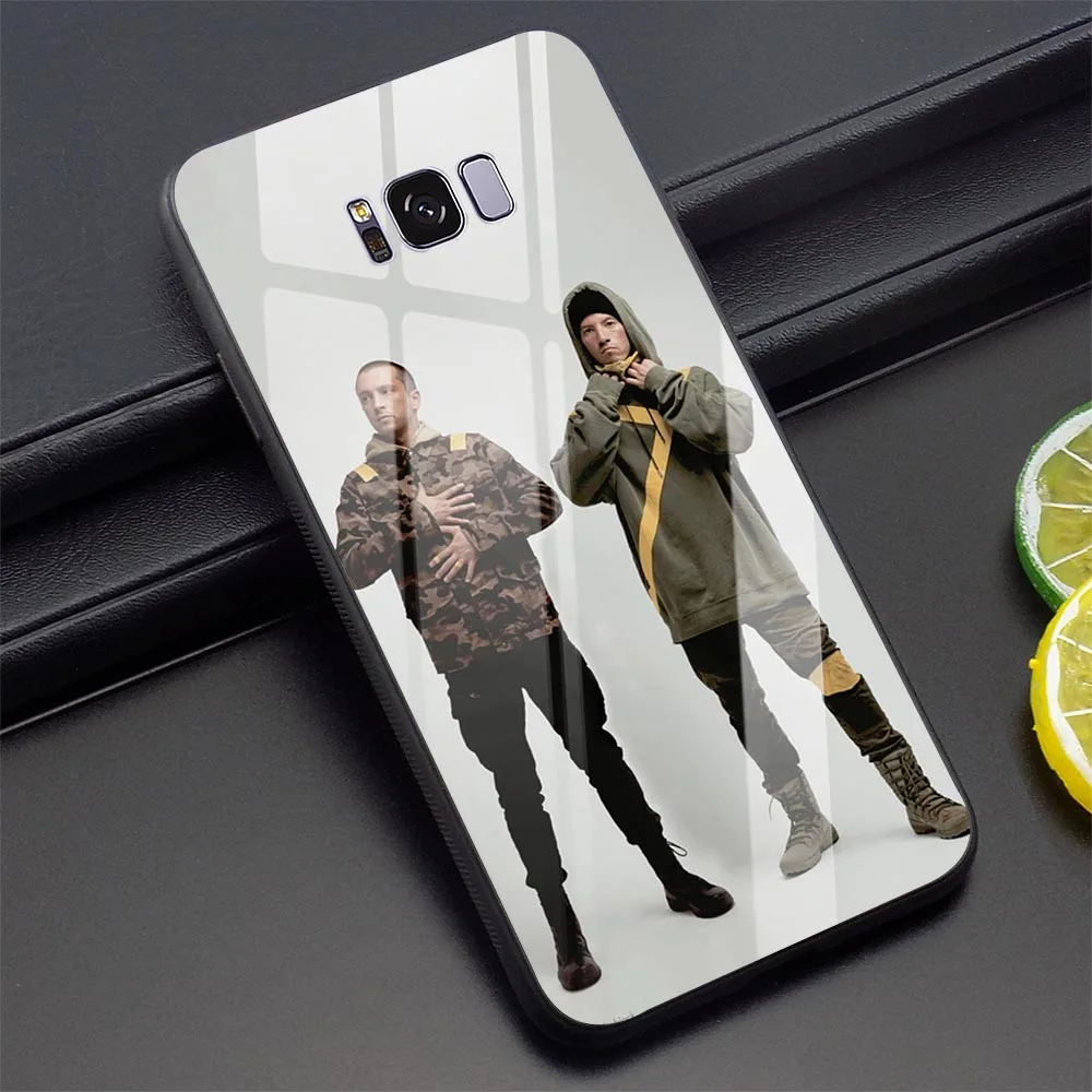 Phone Case For Samsung Note 9 Twenty One Pilots Tempered Glass Cover 8 S7 Edge S8/S9 Plus S10 A10/20/30/40/50/60/70 M40 | Мобильные