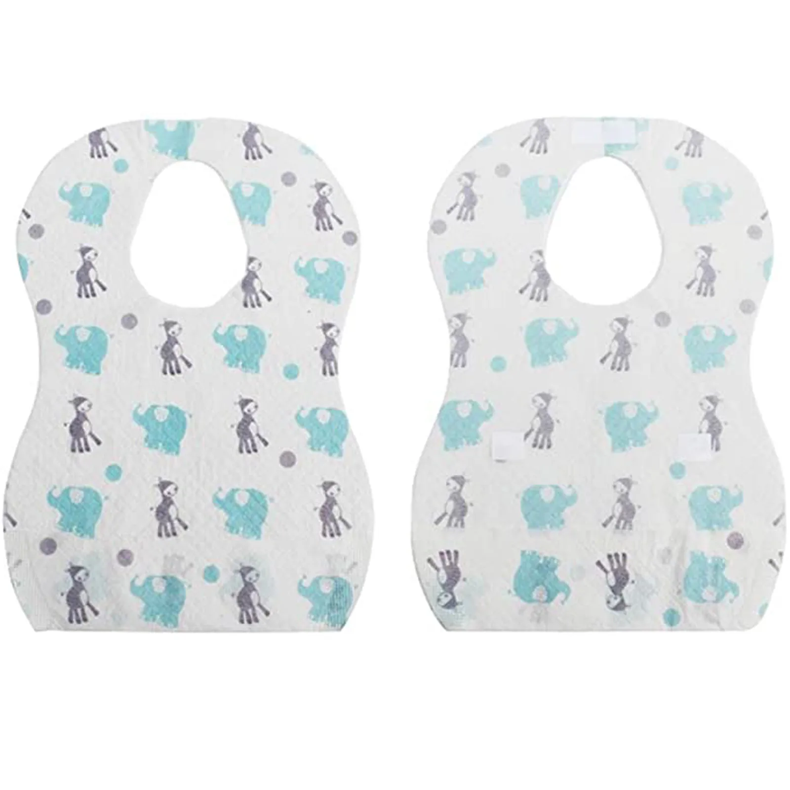 Нагрудники детские одноразовые из слюнявчик для детей у которых режутся зубы