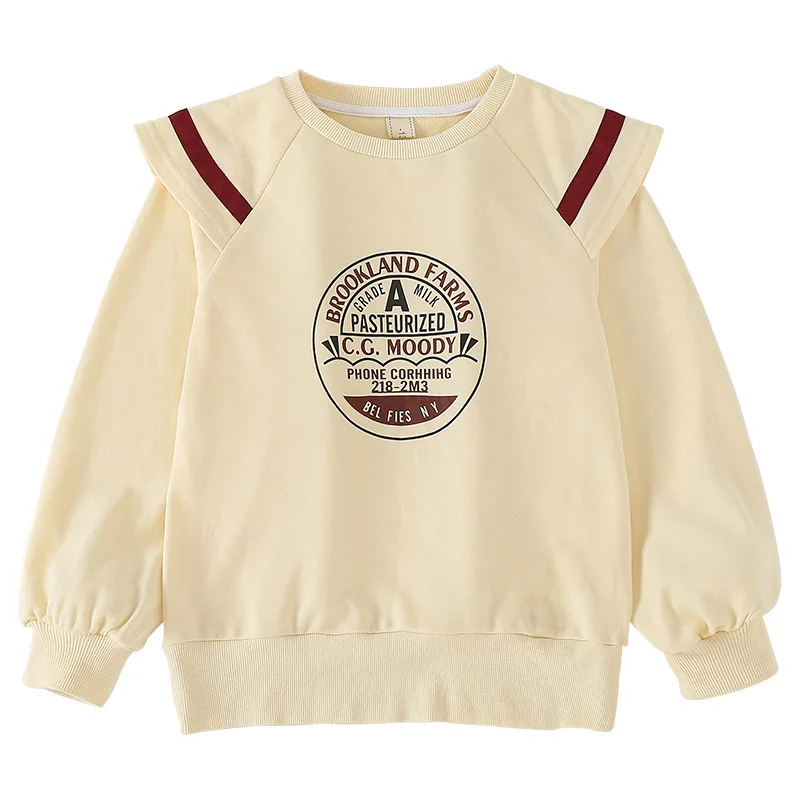 

Teens Sweatshirts for Girls Clothes 2021 New Casual Letter Princess Tops Kids Hoodies College Style Children Outfit 10 12 13 Y