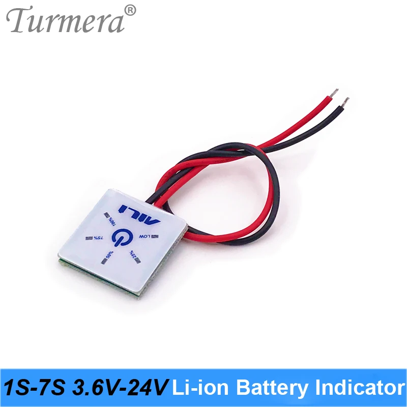Индикатор аккумулятора 1S 4 2 V 2S 8 3S 12 6 4S 21V 6S 16 24V модуль дисплея емкости литиевой
