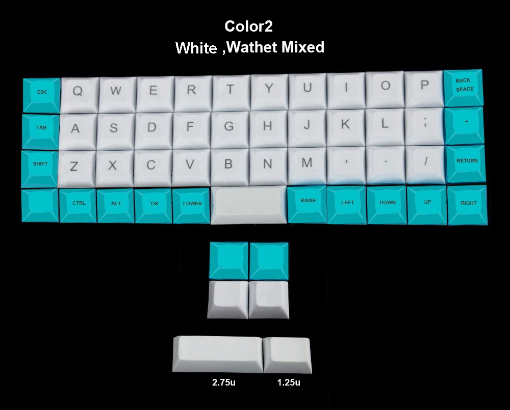 NPKC Топ или пустой DSA Keycap толстый PBT для Cherry MX переключатели на Планк AMJ40 Niu40 механическая клавиатура