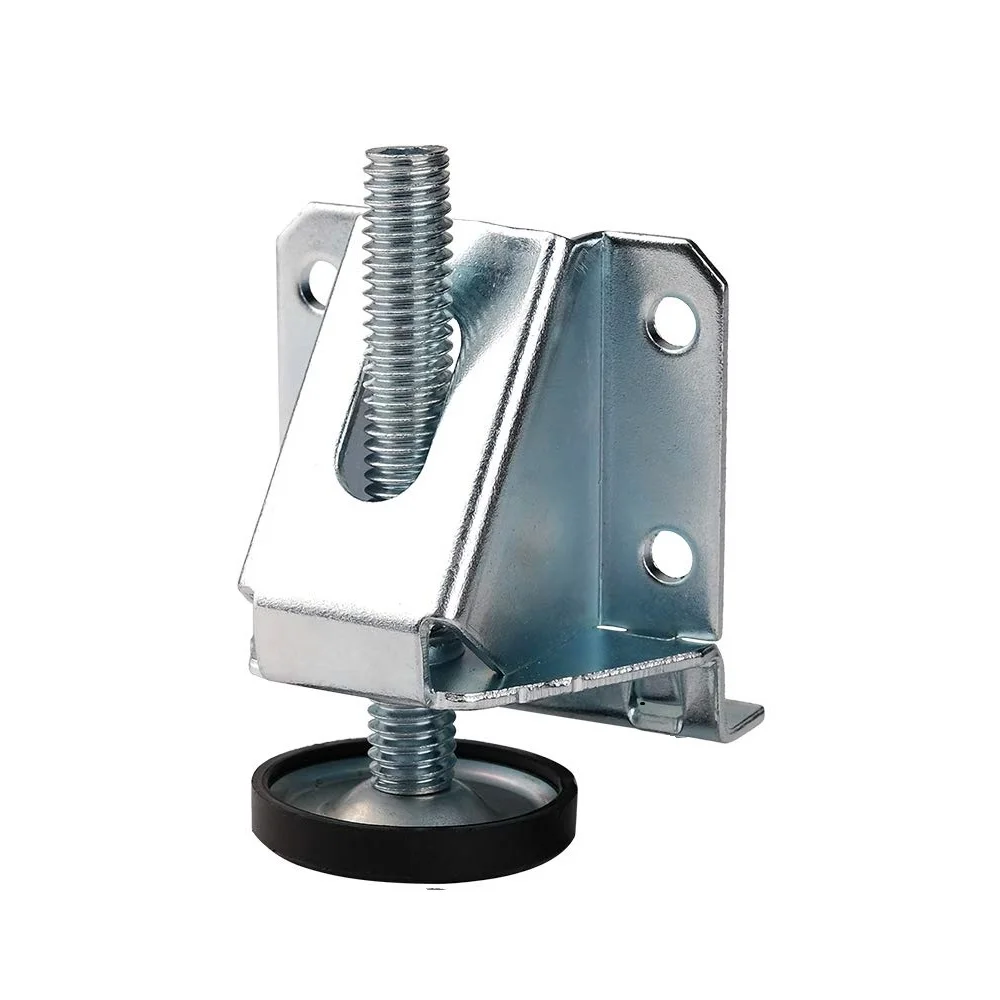 

4PCS Adjustable Furniture Leg Levelers Carbon Steel Heavy Duty Leveling Feet For Kitchen Cabinets