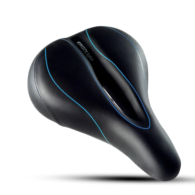 Ажурное дизайнерское сиденье для дорожного велосипеда подушка гелевое седло